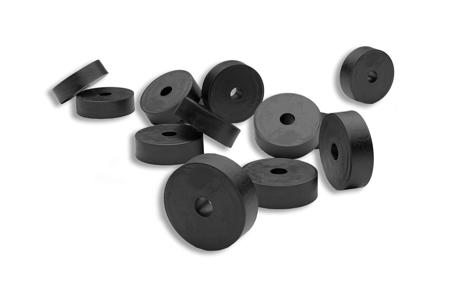 ვიბროშაიბა (14მმ*5მმ)+ მეტალის შაიბა M6 — ტექნიკური იზოლაცია